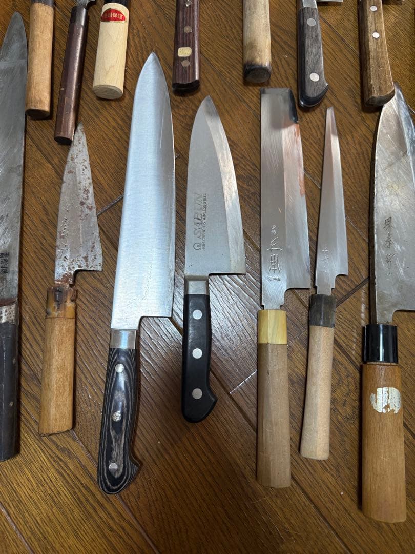包丁　セット　本焼　藤原照康　正本　有次　堺孝行　正広　ミソノ　堺