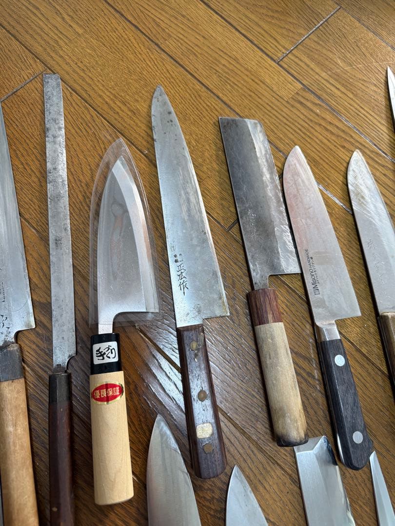 包丁　セット　本焼　藤原照康　正本　有次　堺孝行　正広　ミソノ　堺