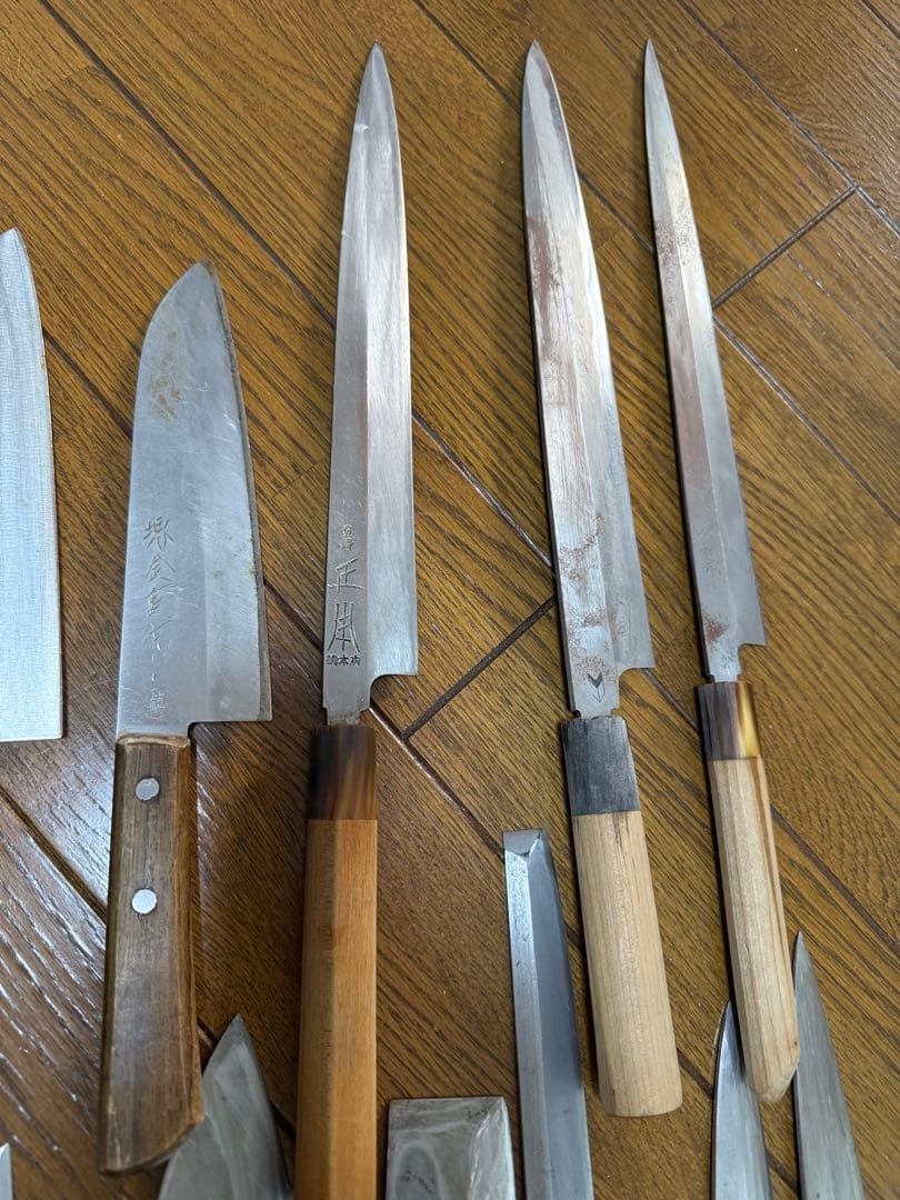 包丁　セット　本焼　藤原照康　正本　有次　堺孝行　正広　ミソノ　堺