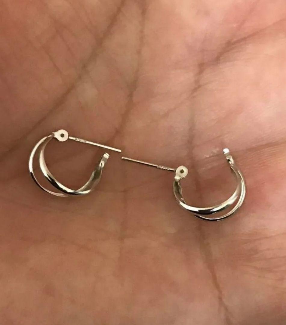 c*h様 K14WG フープピアス