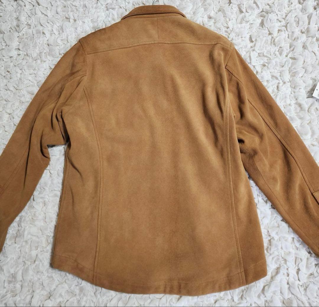ジョゼフ ブラウン レザー スウェード レザー ジャケット M