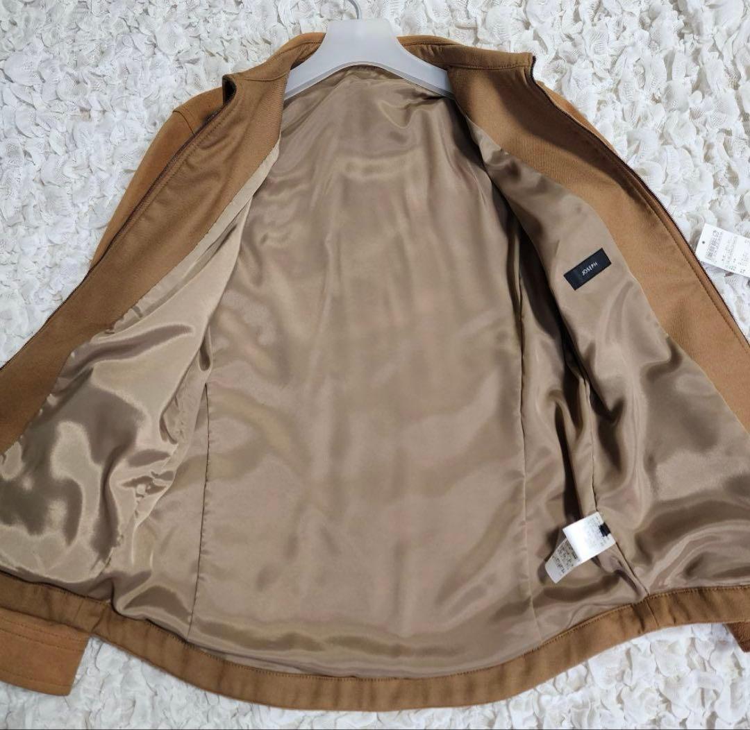 ジョゼフ ブラウン レザー スウェード レザー ジャケット M