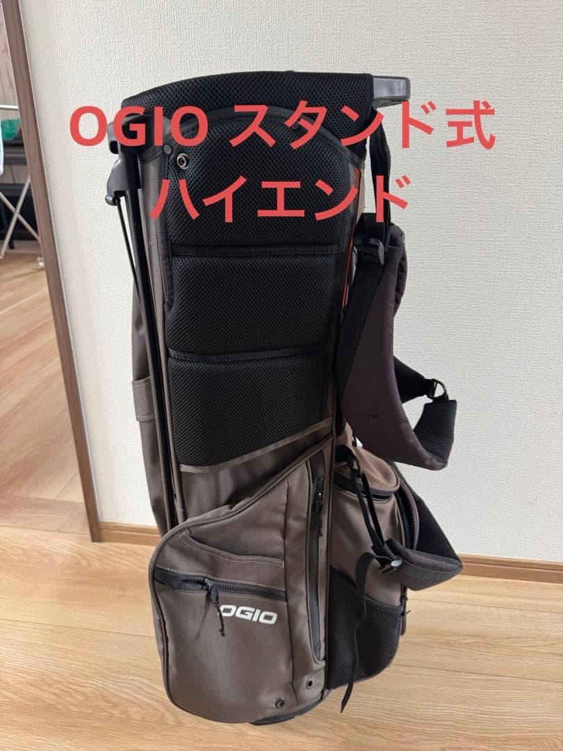 OGIO オジオ　キャディバッグ　スタンド式　カート式　9.5型　ゴルフバッグ