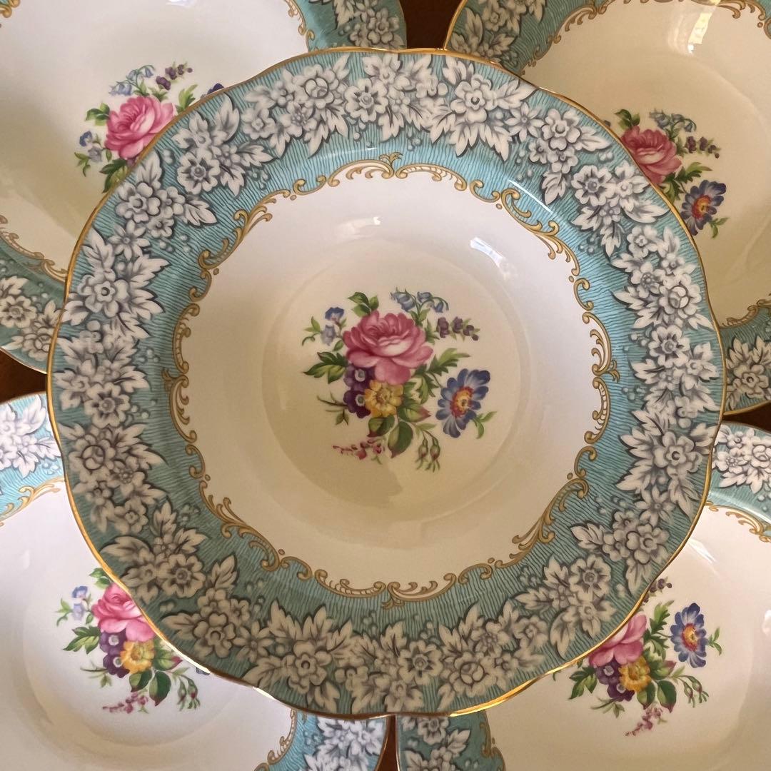 【美品】ロイヤルアルバート★エンチャントメント★深皿　5枚