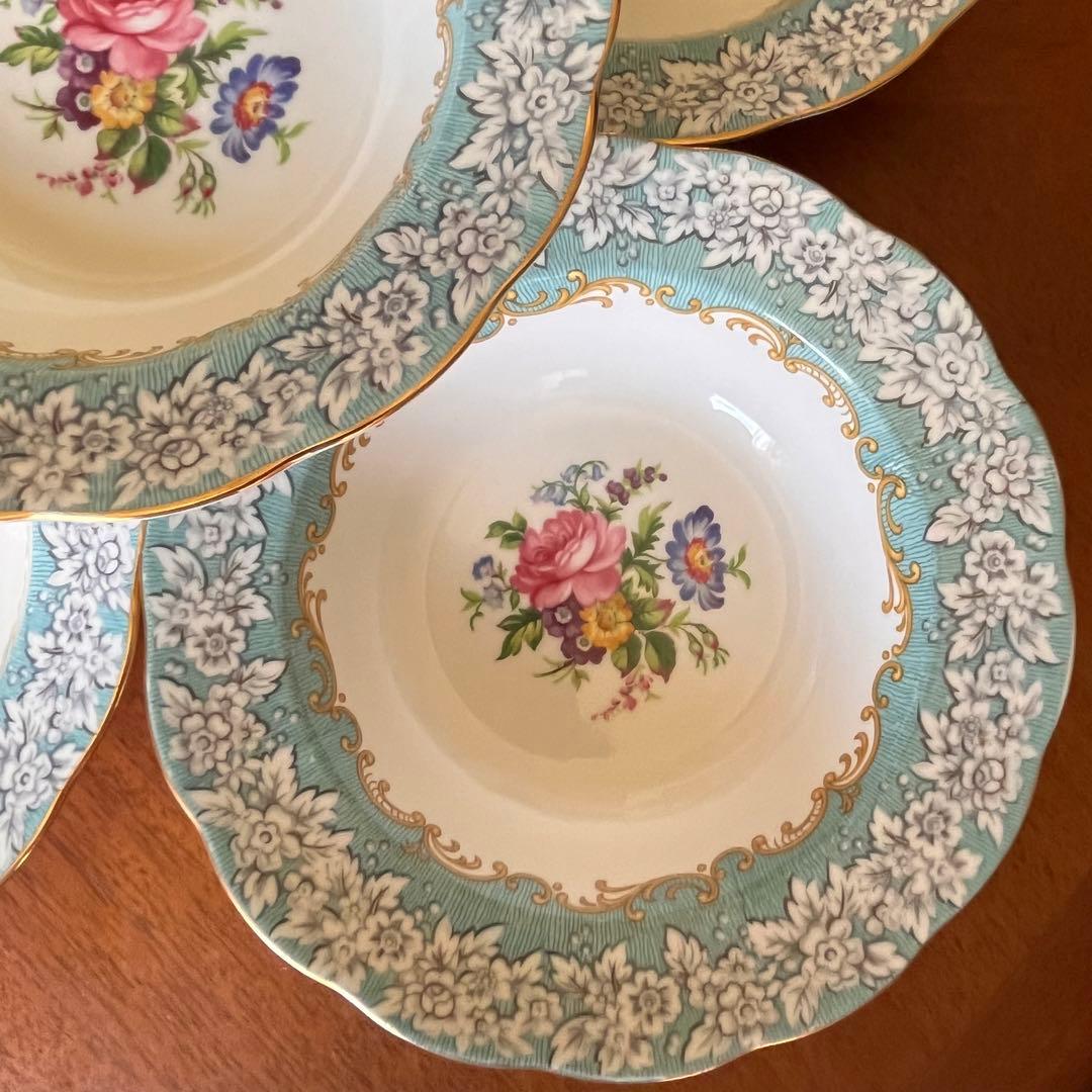 【美品】ロイヤルアルバート★エンチャントメント★深皿　5枚