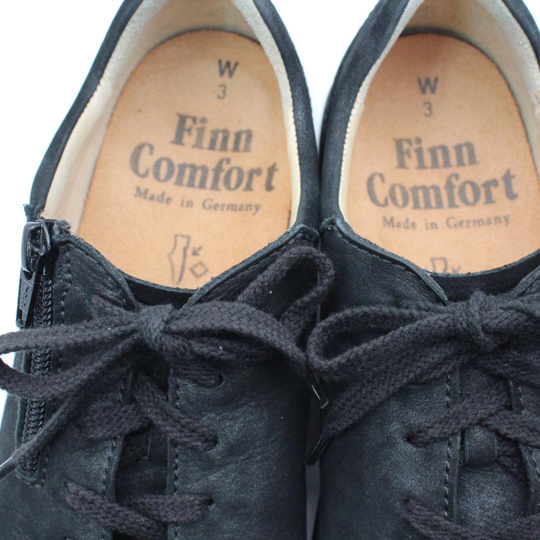 35■フィンコンフォート 本革コンフォートシューズ(3半)美品