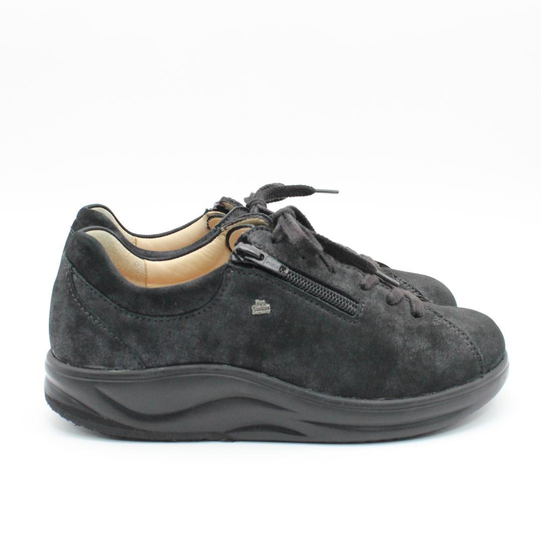 35■フィンコンフォート 本革コンフォートシューズ(3半)美品