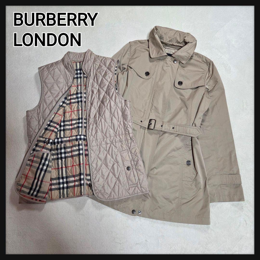 BURBERRY LONDON ステンカラーコート 3way ノバチェック