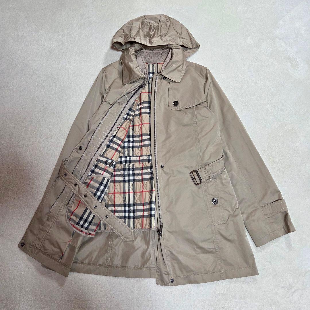 BURBERRY LONDON ステンカラーコート 3way ノバチェック
