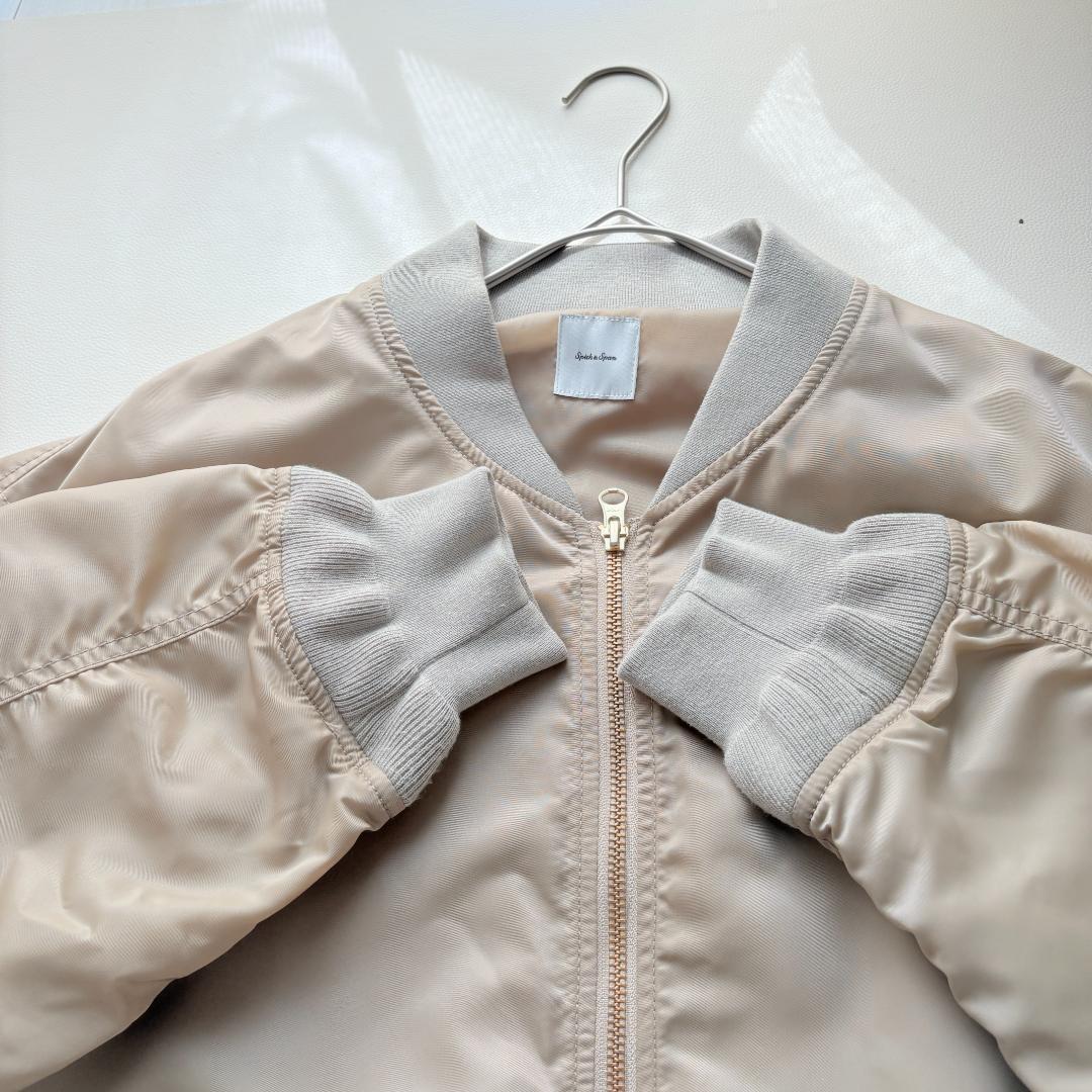 美品✨スピックアンドスパン　ミリタリーブルゾン　MA -1 ジャンパー