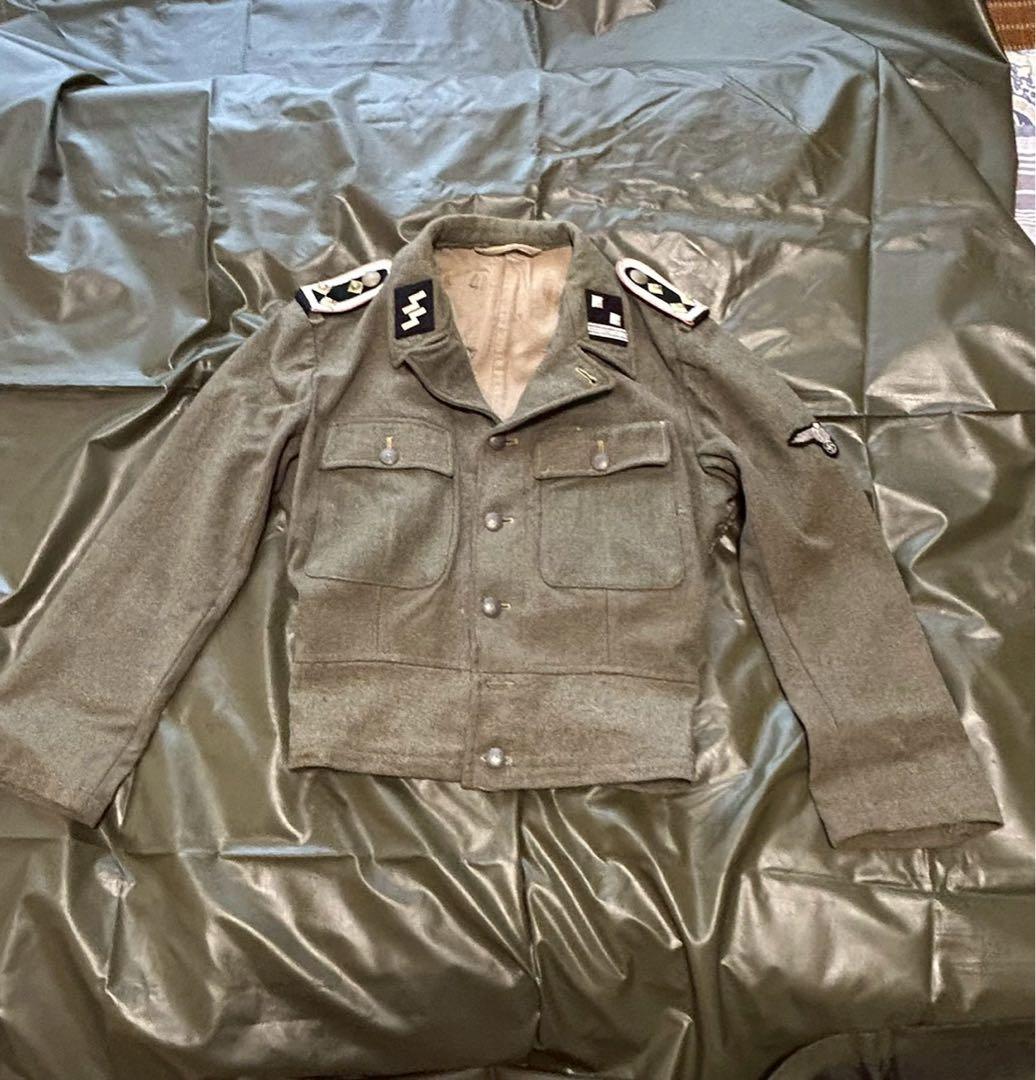 WW2 ドイツ軍 SS戦車兵　ジャケットと略帽