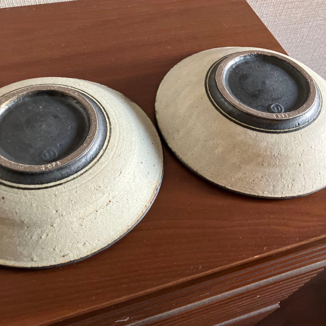 新品未使用 額賀章夫さん プリーツ お皿 器 ペアで