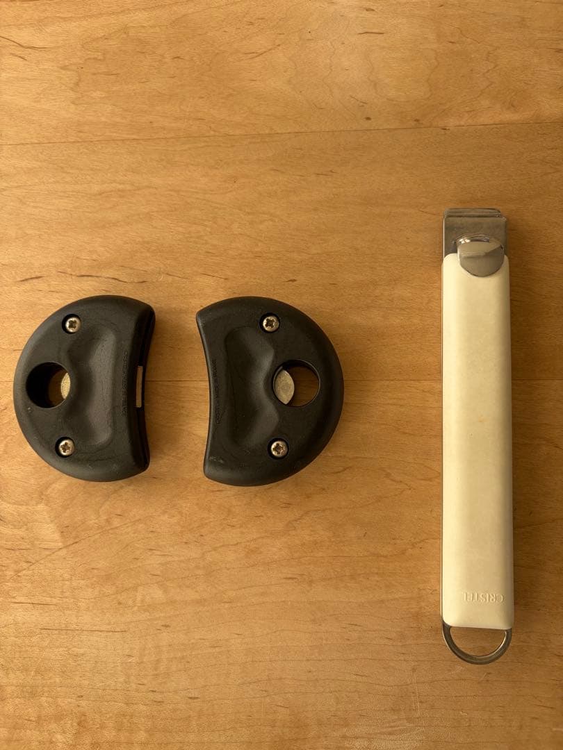 クリステル 深鍋 16/18/20cm 蓋付き 3点セット ハンドル2種