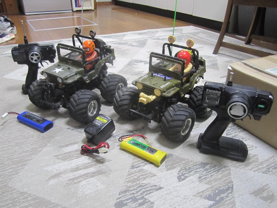 ２台 フルセット 1/10 ワイルドウイリー２ 親子でどうぞ 即走行 大人気商品