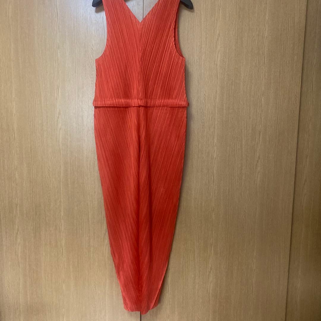 プリーツプリーズイッセイミヤケ　オールインワン パンツ　稀少！！