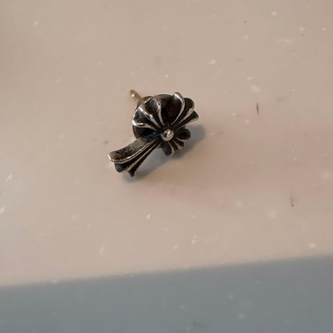 クロムハーツ CHクロスベビーファットスタッドピアス