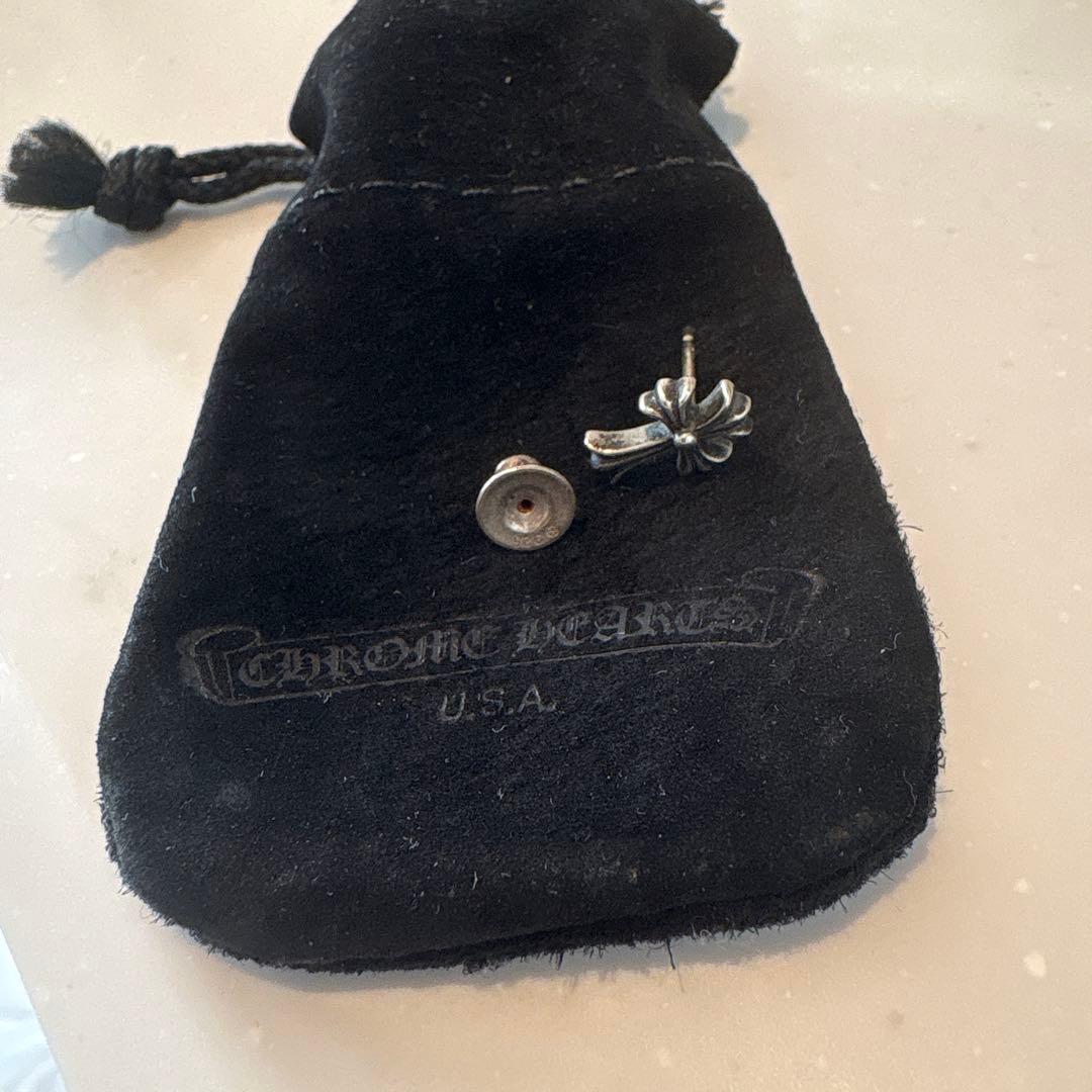 クロムハーツ CHクロスベビーファットスタッドピアス