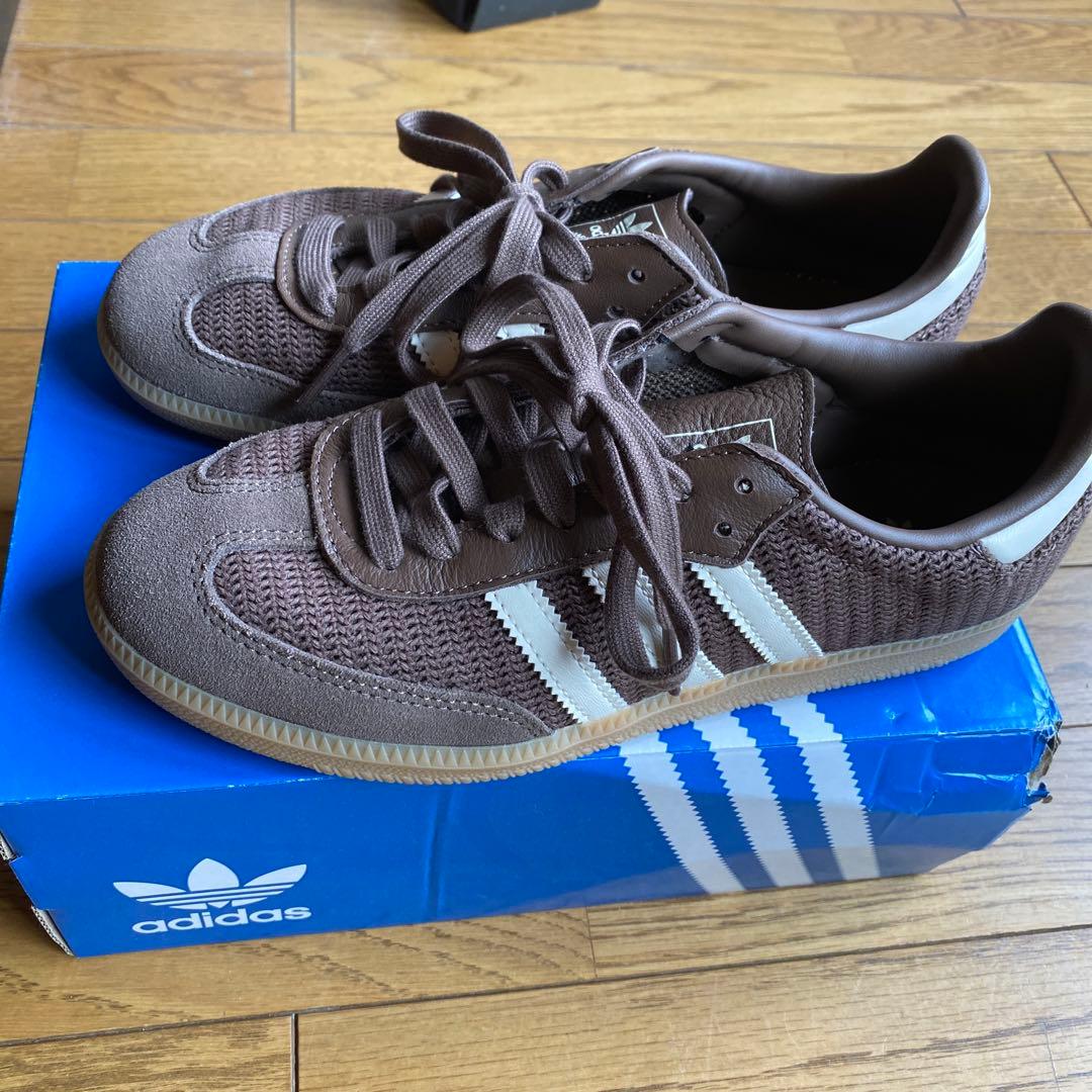 adidas Samba OG ブラウン US6