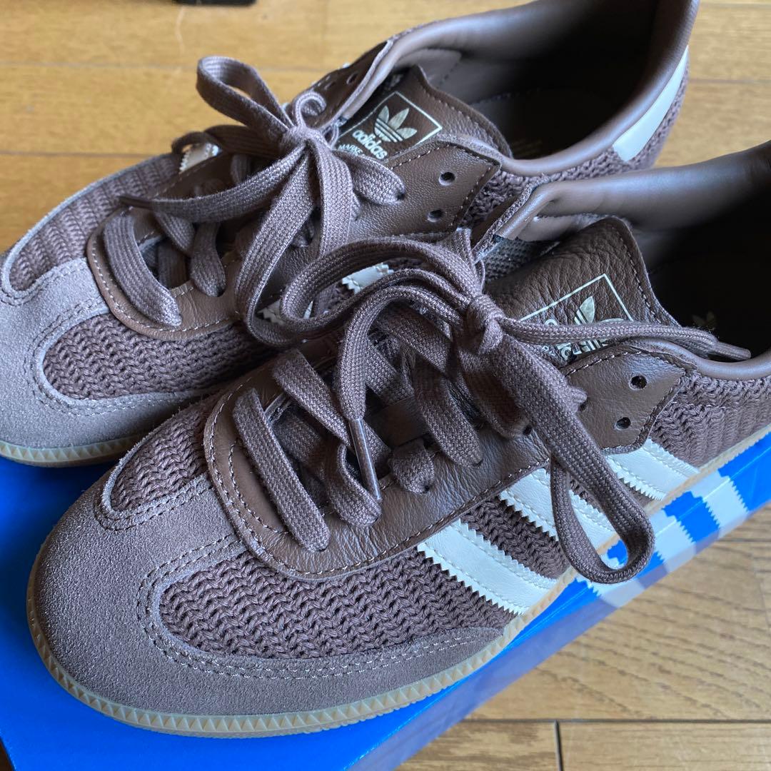 adidas Samba OG ブラウン US6