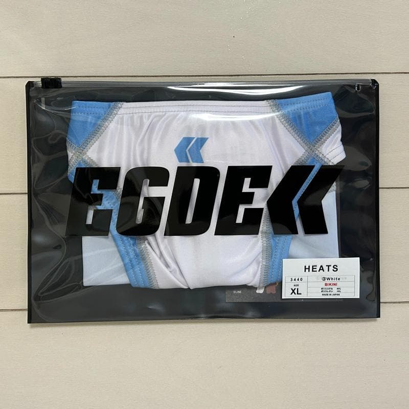 EGDE【XL！2枚セット！希少！超光沢！】HEATS ビキニ/AQUX GMW