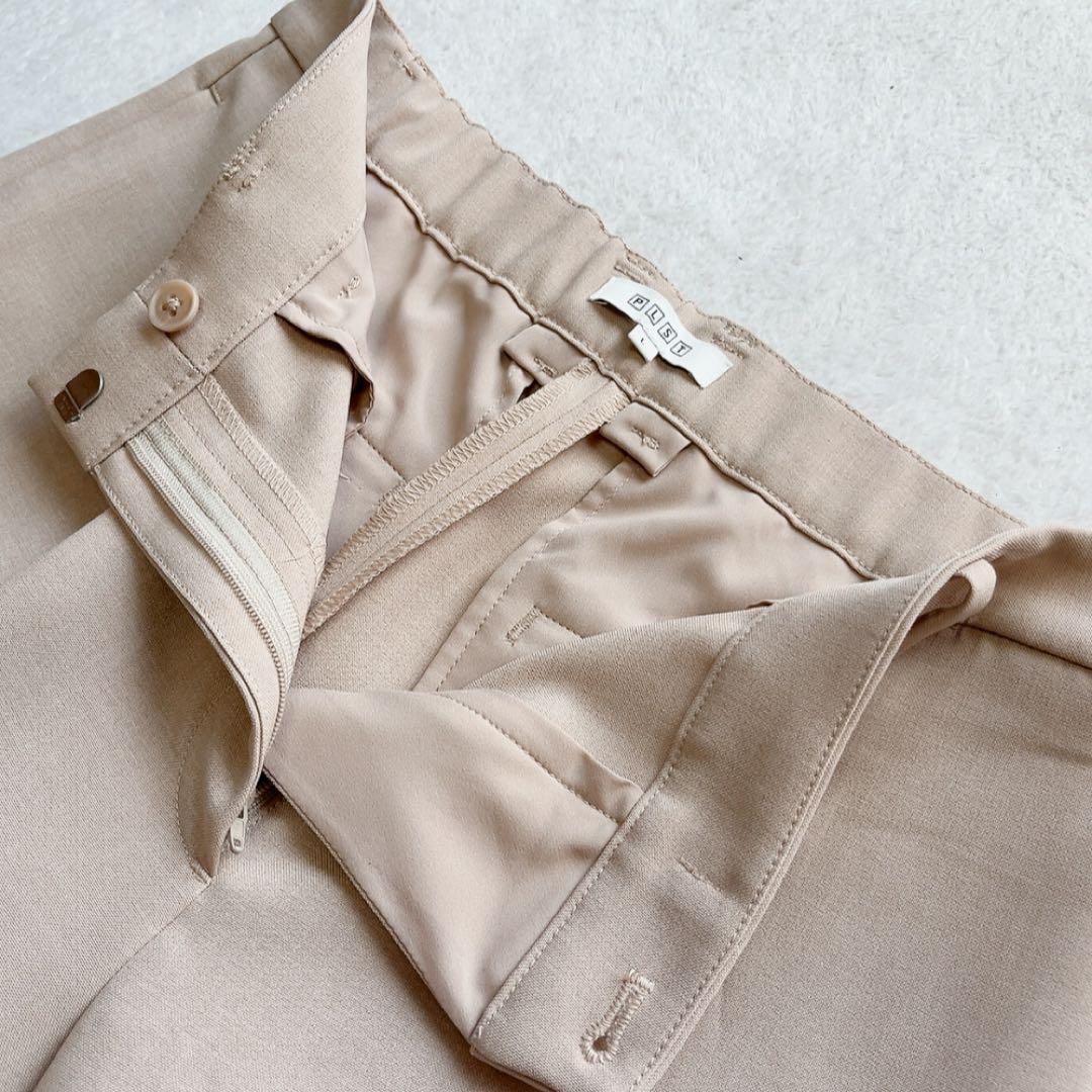 極美品　プラステ　セットアップ　プレミアムオックス　カラーレスジャケット　パンツ