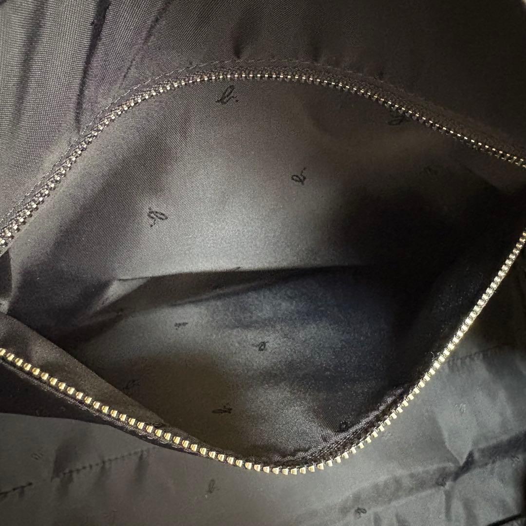 ✨人気✨ アニエスベー　ボストンバッグ レザー ブラック