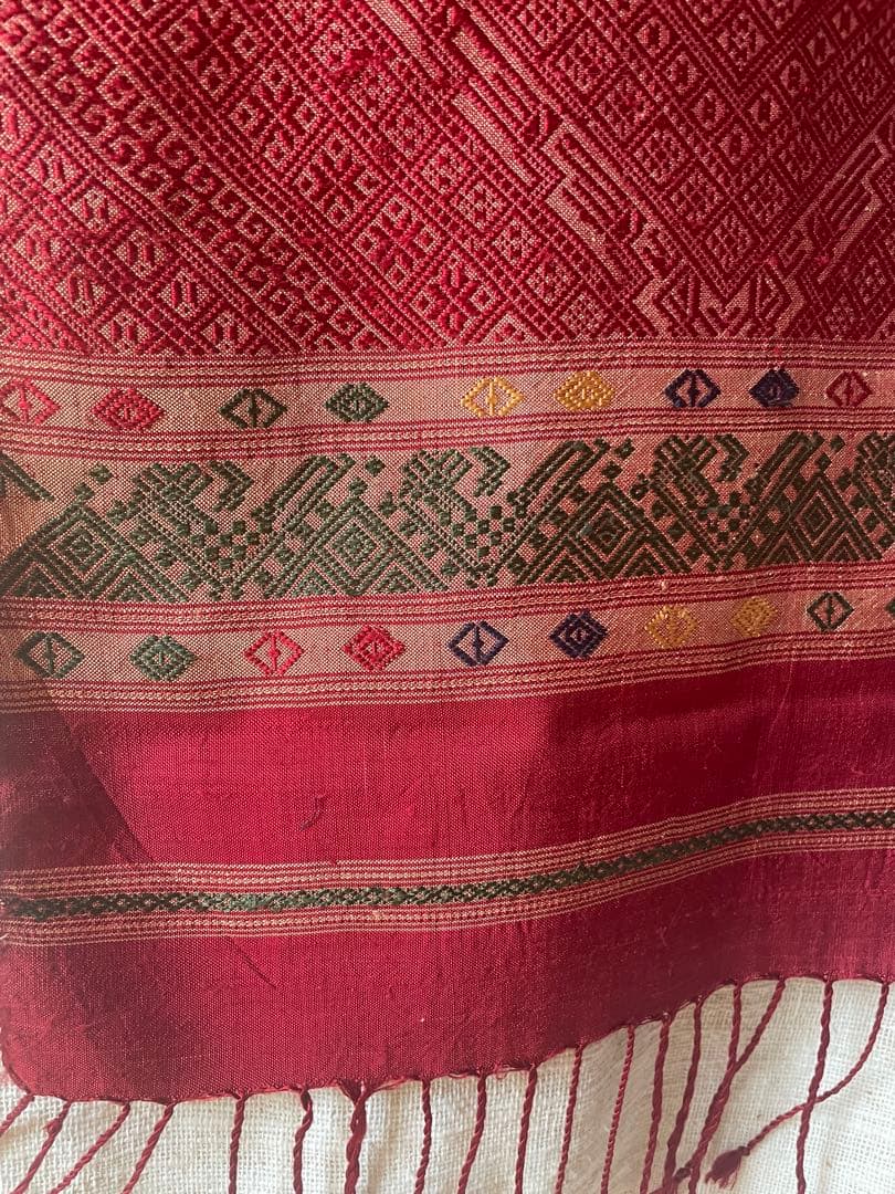 アンティークタイシルク　手織