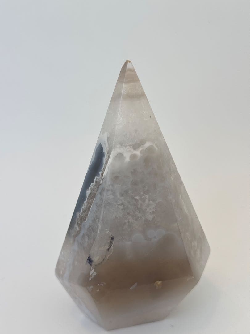 瑪瑙　ドゥルージー　ジオード　置物