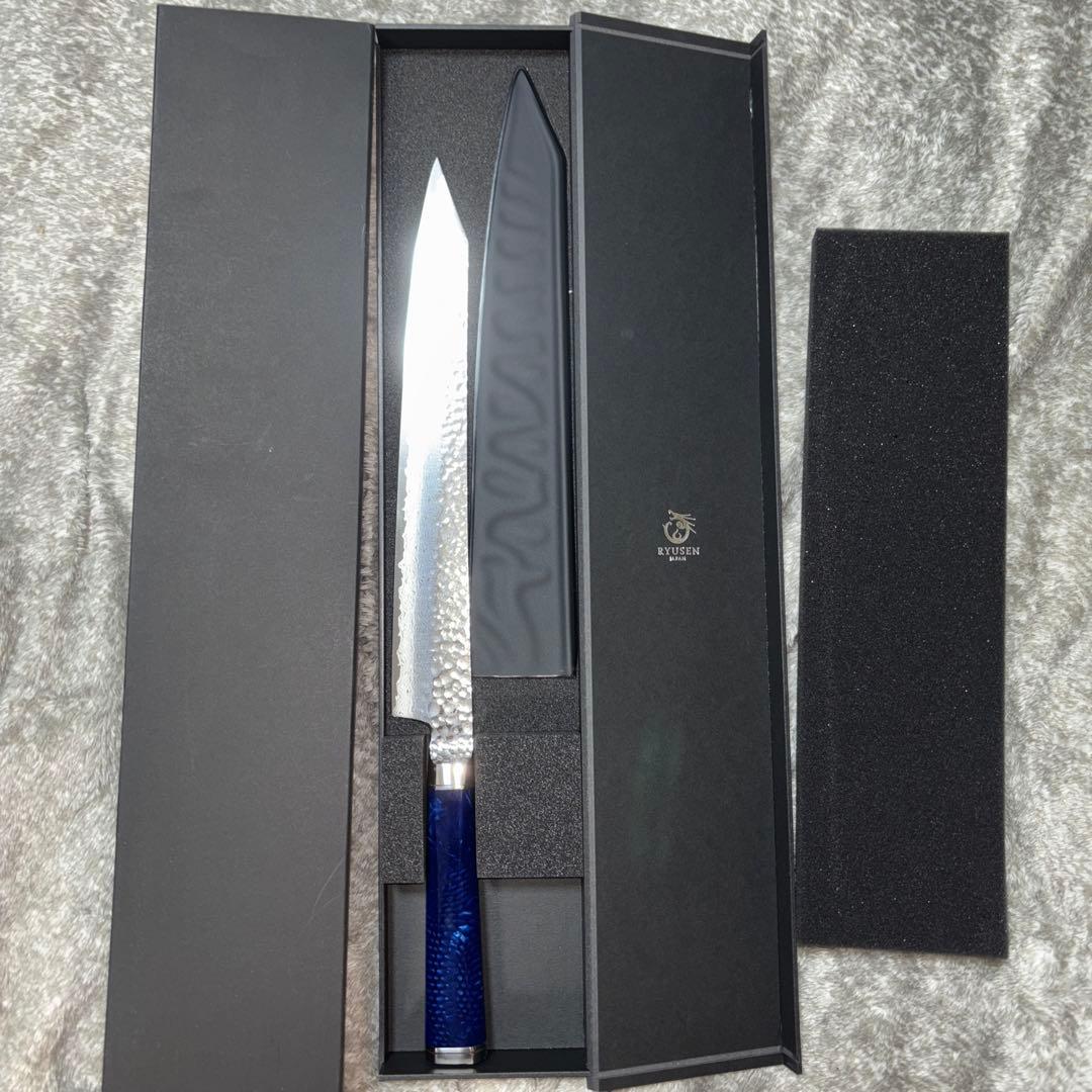 H*Y様 龍泉刃物　蒼龍鱗　筋引　未使用品