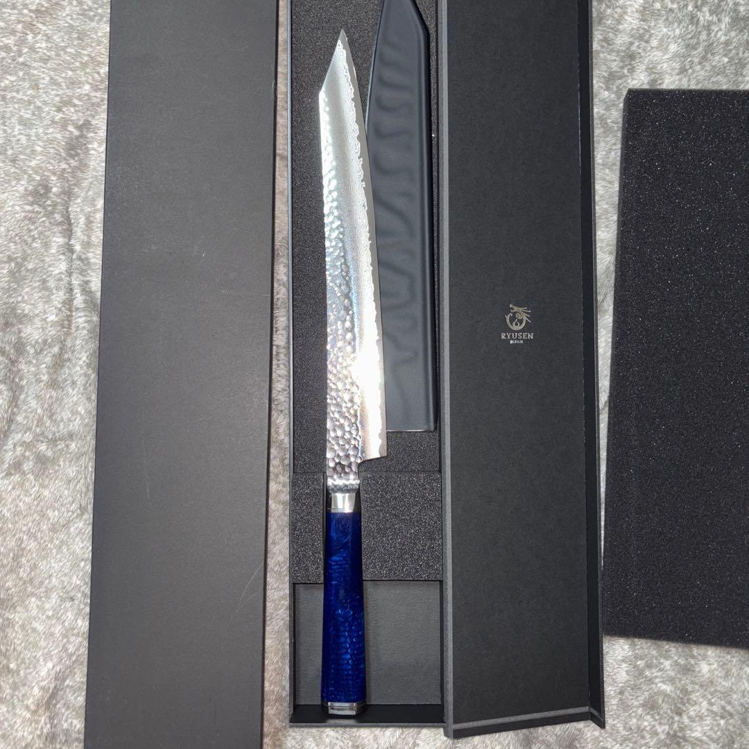 H*Y様 龍泉刃物　蒼龍鱗　筋引　未使用品