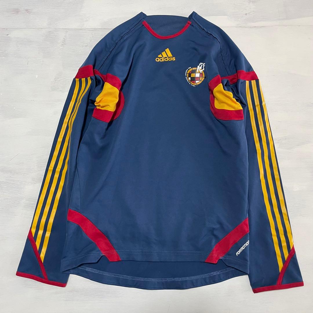 レア 00s adidas スペイン代表 トレーニングウェア　長袖　ジャージ