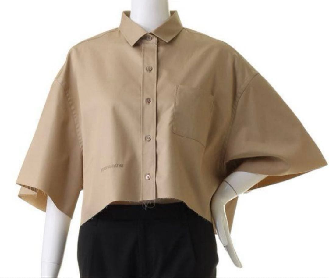 サードマガジン 撥水ボクシーシャツ