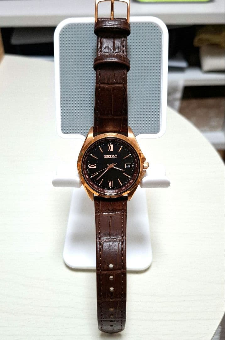 SEIKOセレクション 電波ソーラー (7B75-0AB0)　メンズ腕時計
