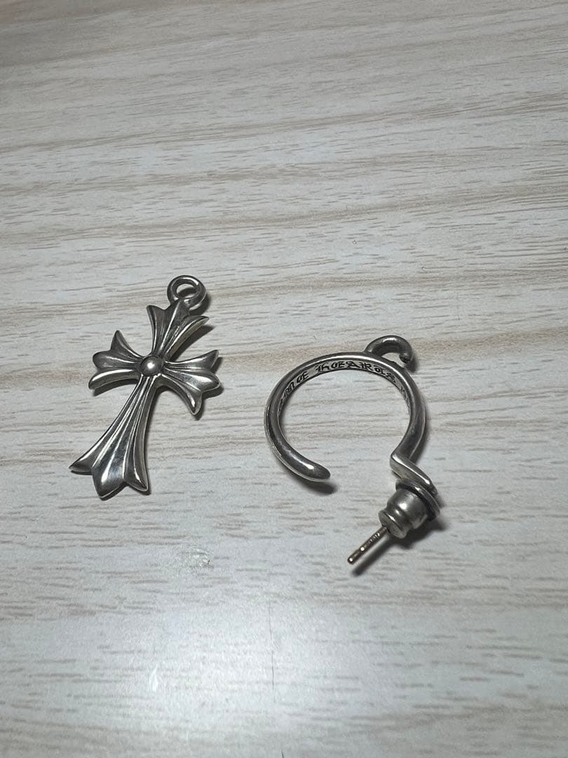 ★*様 クロムハーツ ch クロスフープピアス