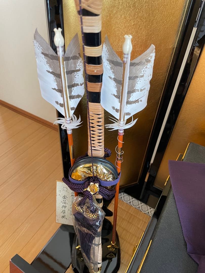 【美品】平安道斎　兜飾り一式