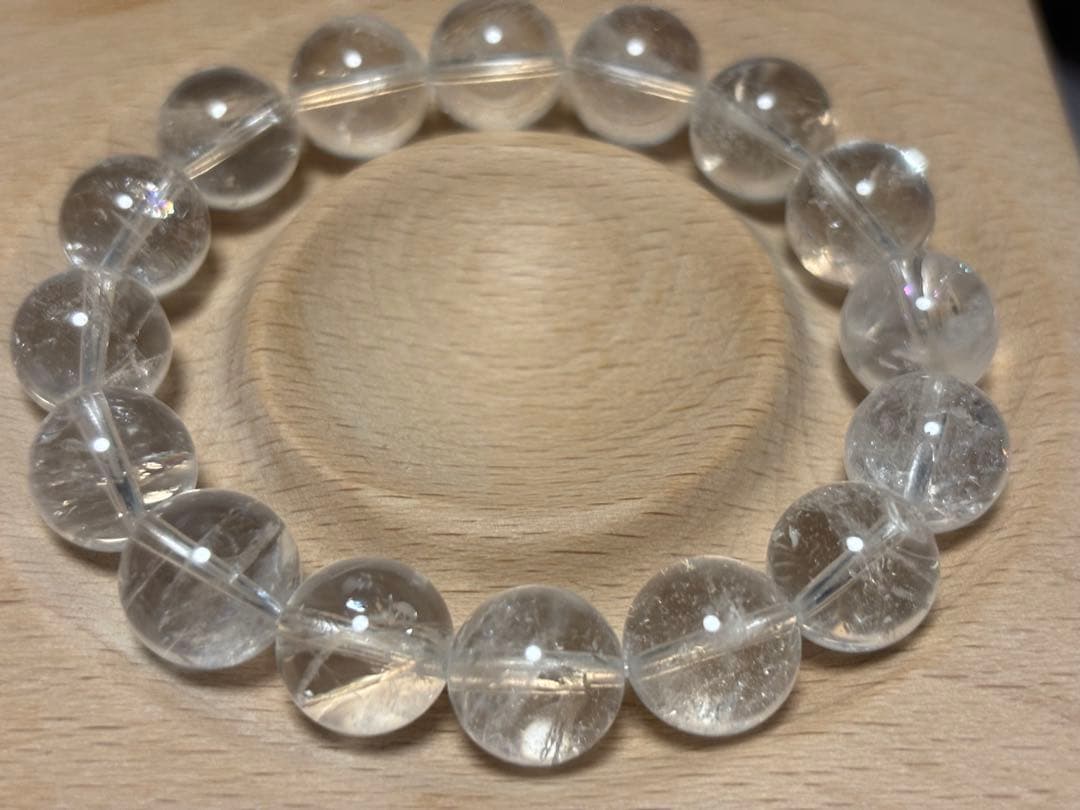 カイラス水晶　12ミリ　内径15.5センチ