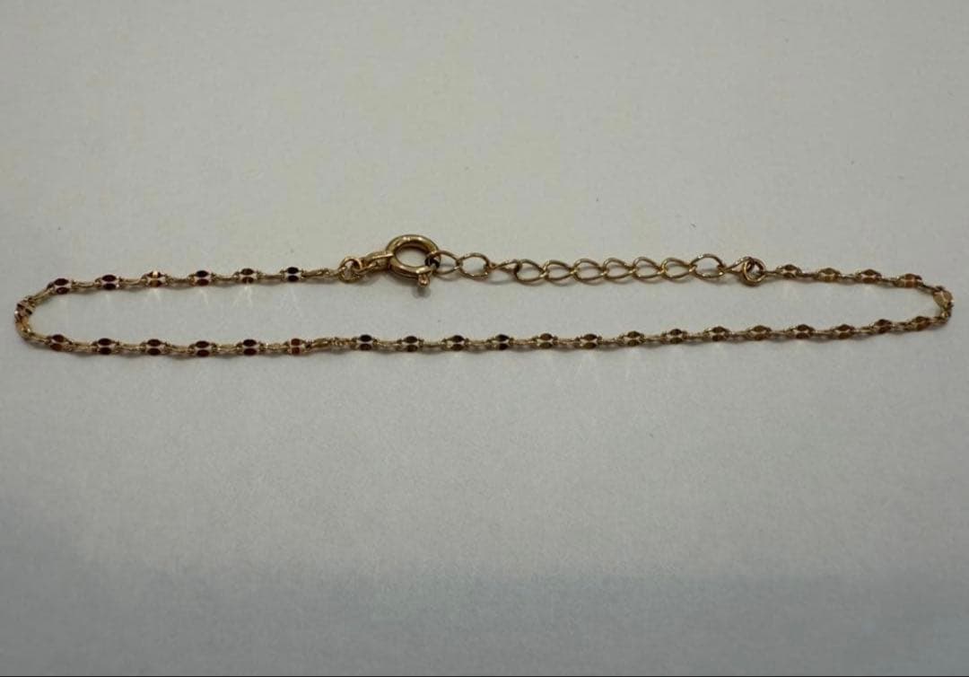 k18 ペタルチェーンブレスレット