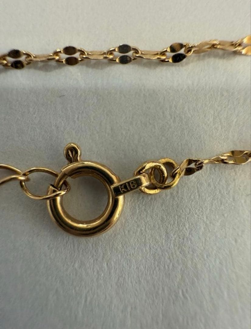 k18 ペタルチェーンブレスレット