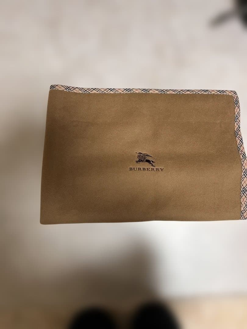 BURBERRY ウールブランケット 140×200cm
