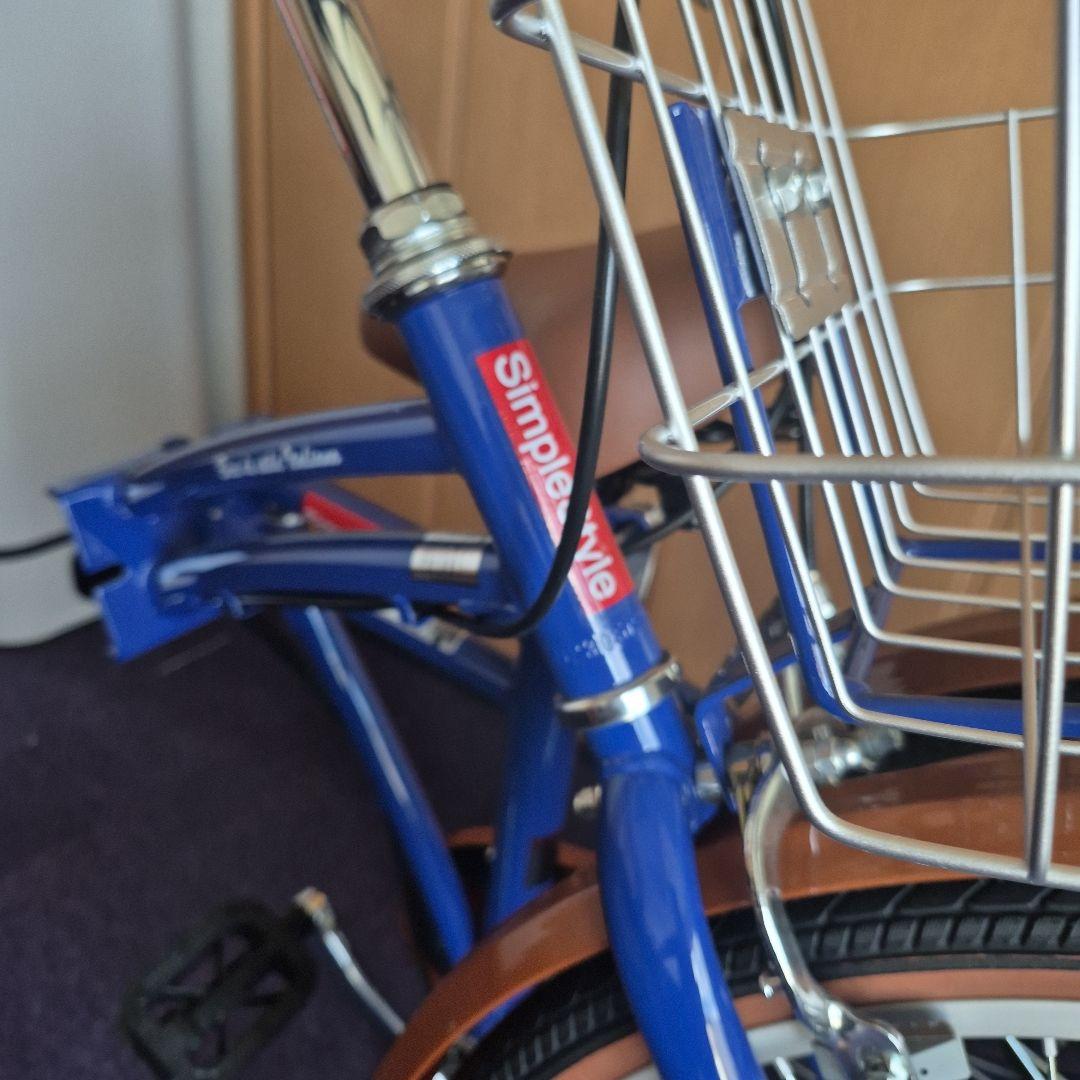24型折畳自転車 シンプルスタイル （6段変速）