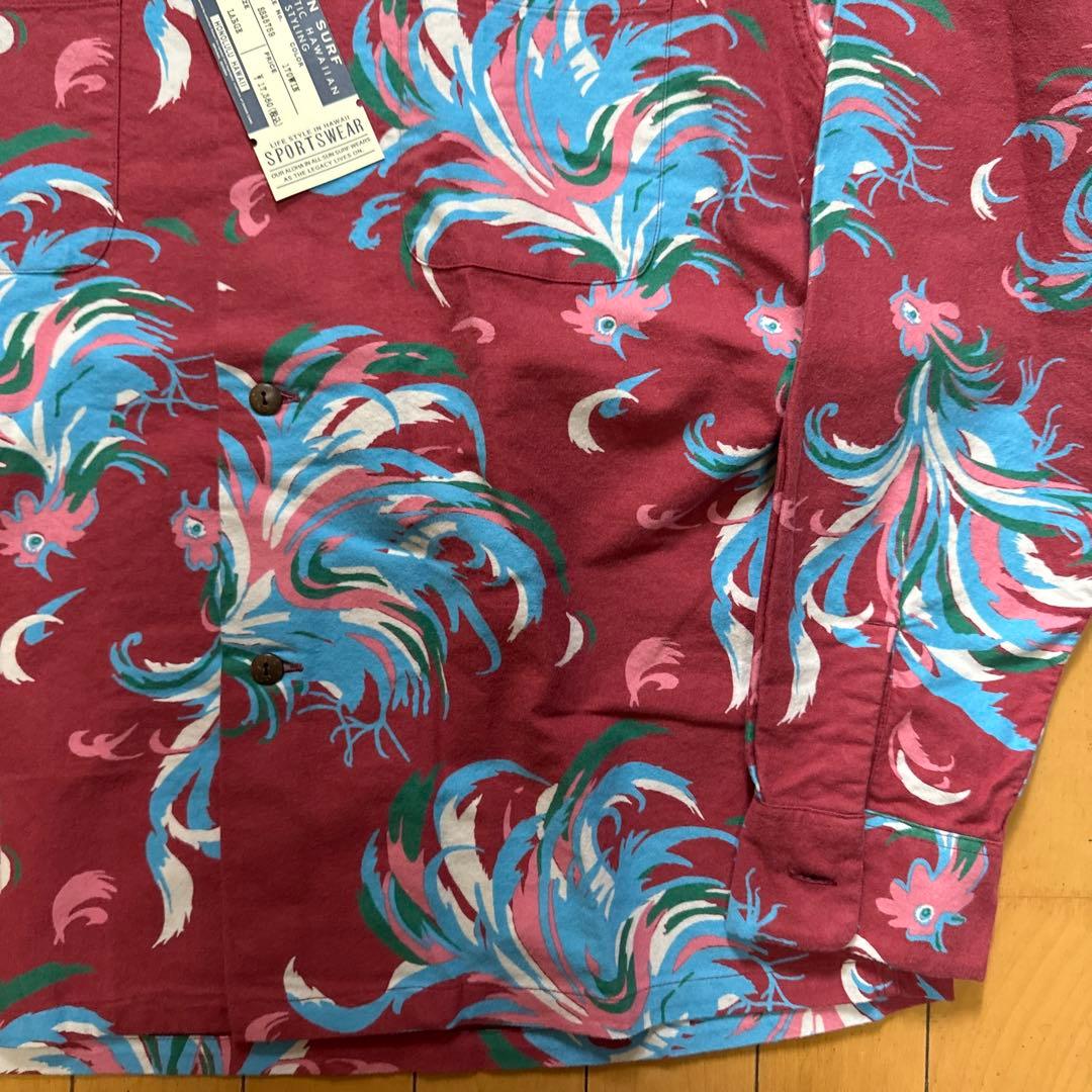 SUNSURF ネルシャツ \"COOK FIGHTING\" SS28759 L