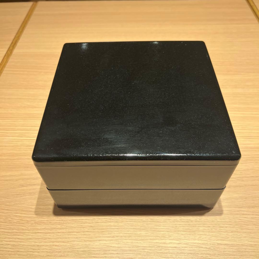 黒い重箱 四角形 プラスチック製