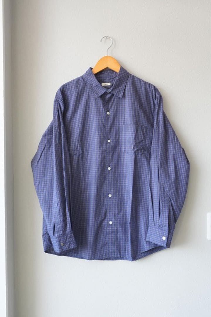 トップス awasa regular collar shirt (check) 3