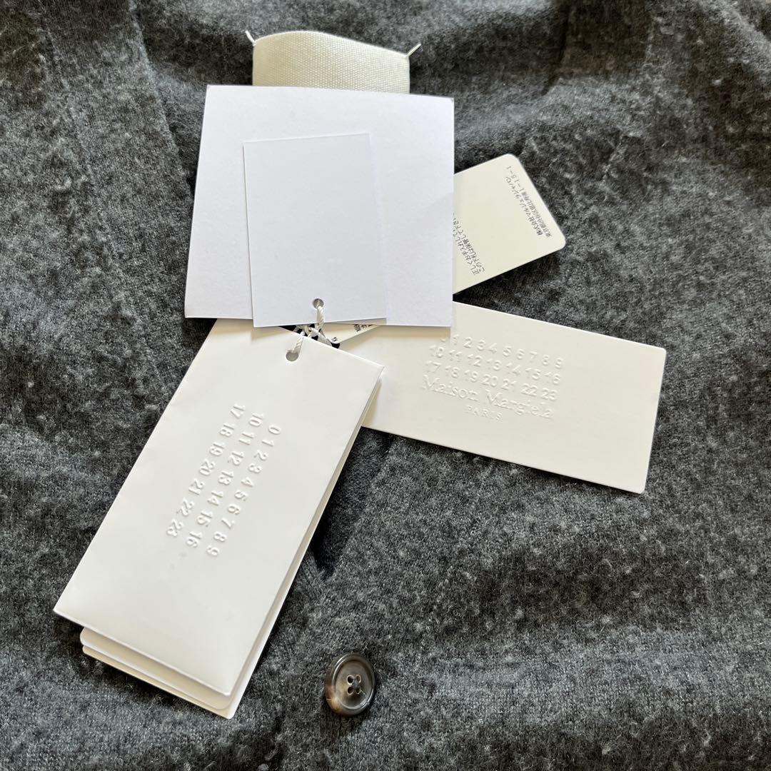 タグ付き　マルジェラ　カシミアカーディガン　sizeL