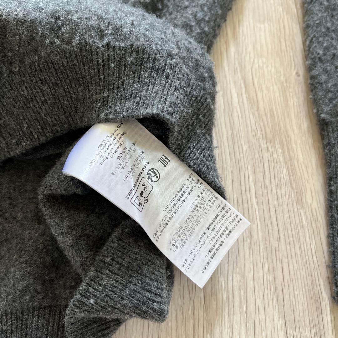 タグ付き　マルジェラ　カシミアカーディガン　sizeL