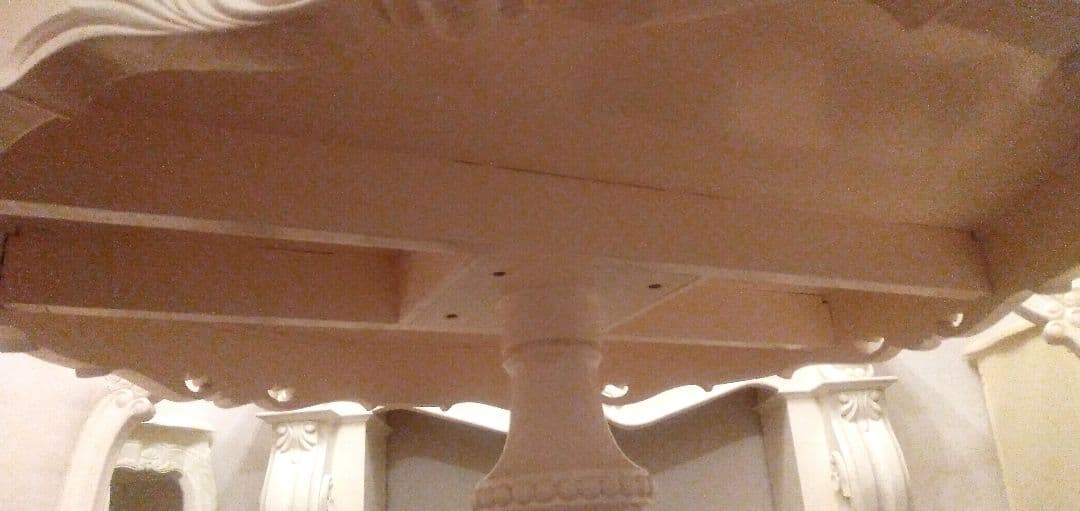 45%off❗オーダーハンドメイド/ロココ調ラウンドテーブル80cm