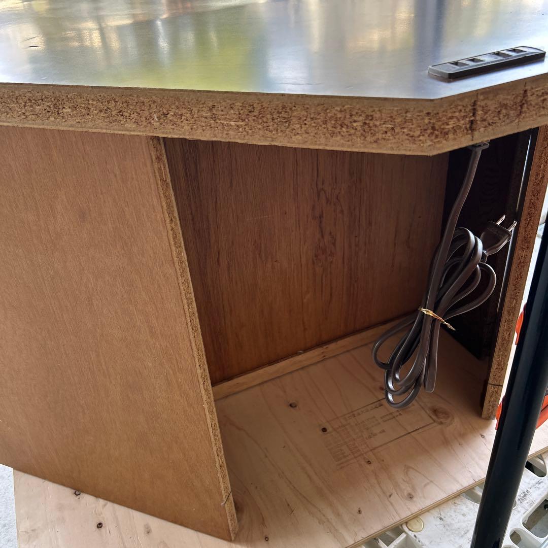 ＊送料込み＊コーナーボード テレビ台 収納棚付き