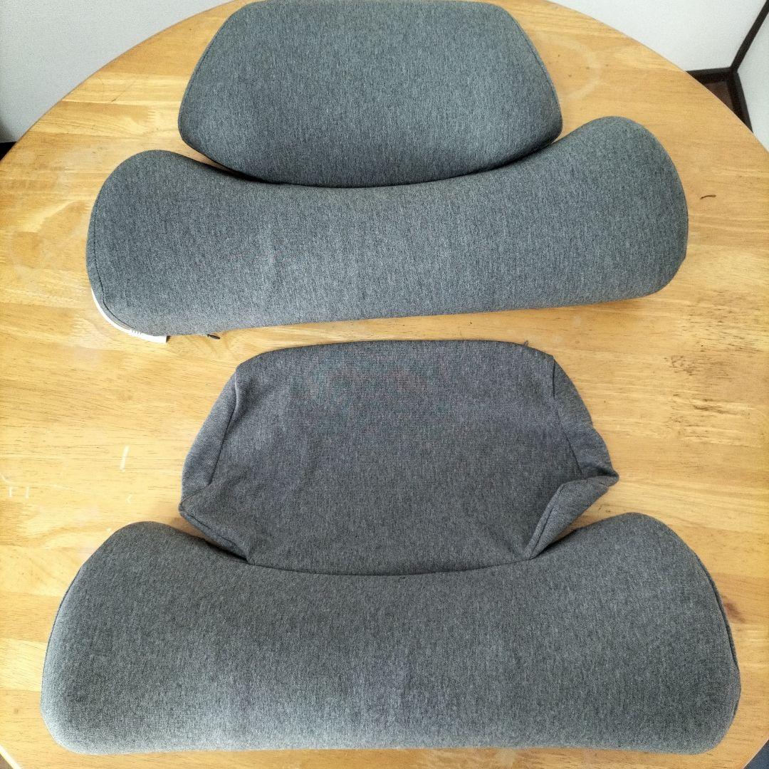 首、肩がホットする枕(サバキュ−) (温感有り.無し)2セット