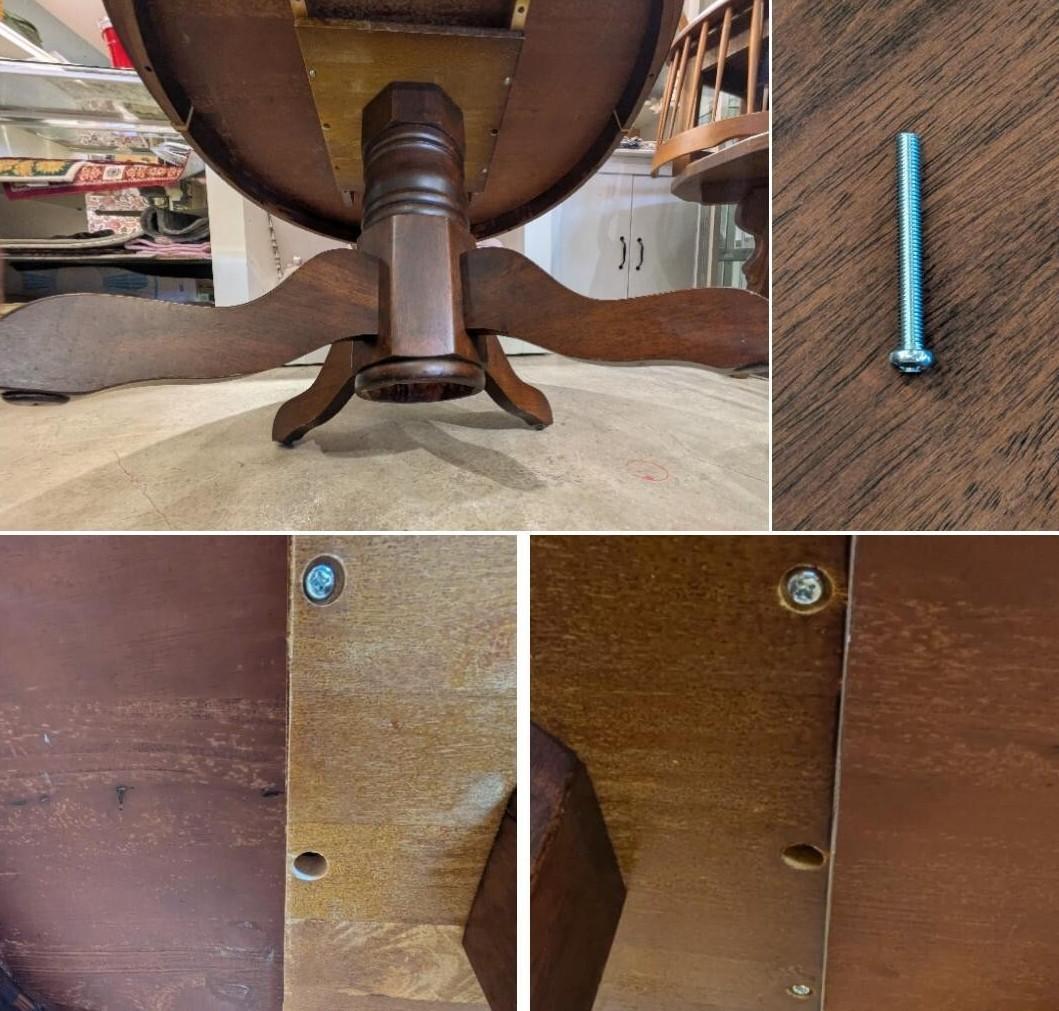 専用①【5点】 無垢 ダイニングテーブル ウィンザーチェア テーブル ラウンド