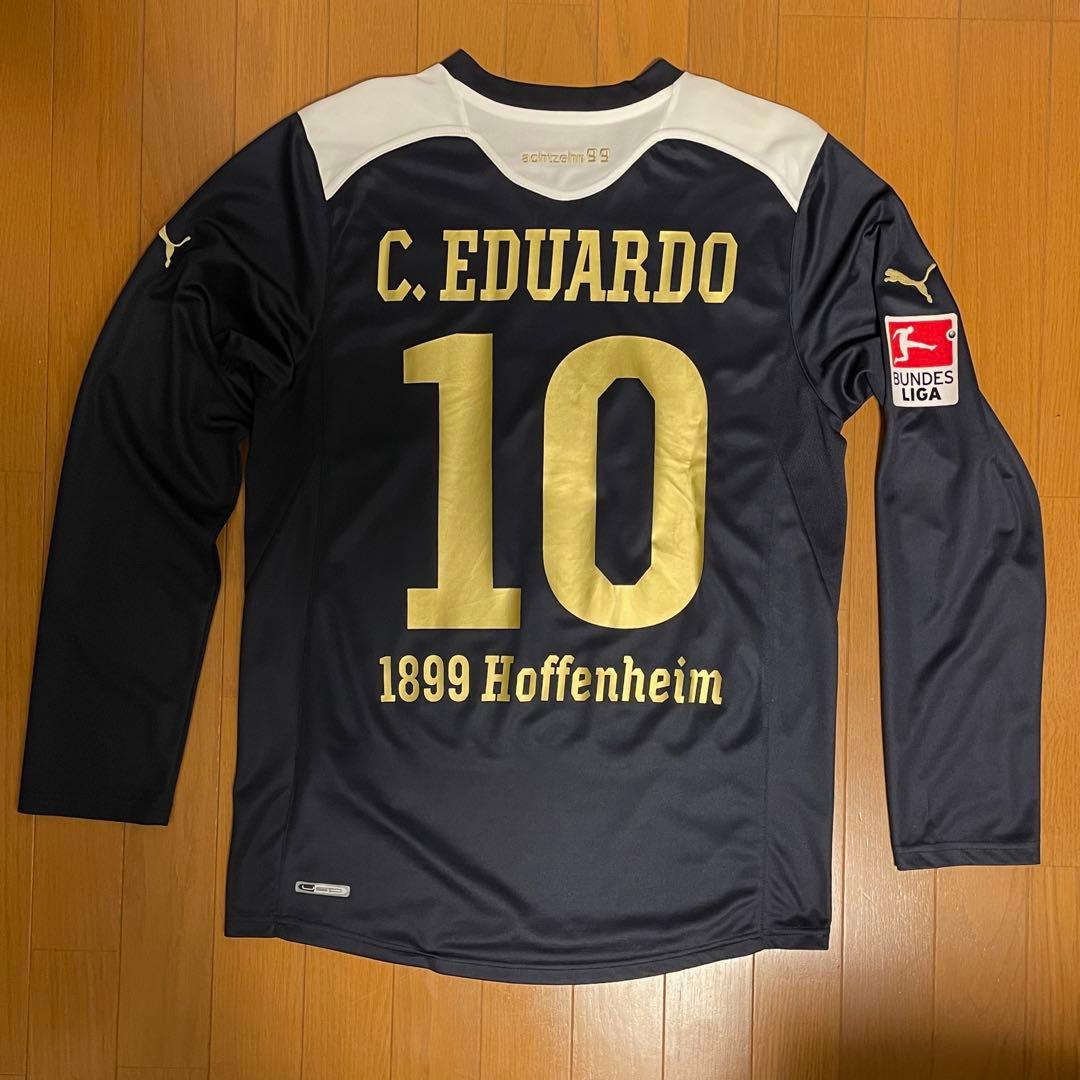 実使用 ホッフェンハイム2010-11 Cエドゥアルド サード 長袖ユニフォーム